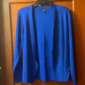 Alfani royal blue cardigan